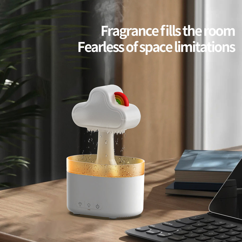 Rain Cloud Humidifier Pro - realistic rain water drop effect