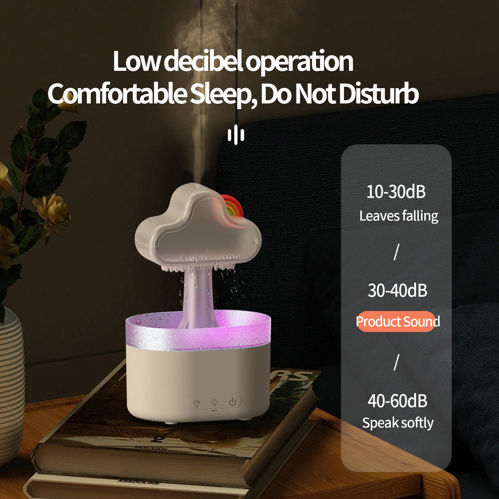 Rain Cloud Humidifier Pro - 7 colour ambient light modes