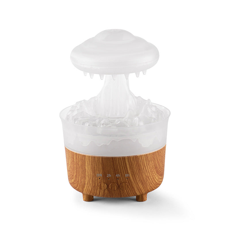 Rain Cloud Humidifier White - Aesthetic mist diffuser | PureDropsCo